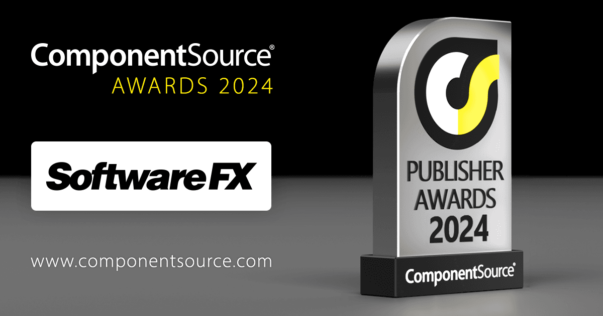 Software FX Wins ComponentSource Award