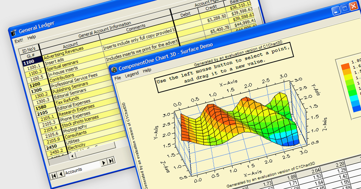 ComponentOne Studio ActiveX Full Support Ends December 31, 2023