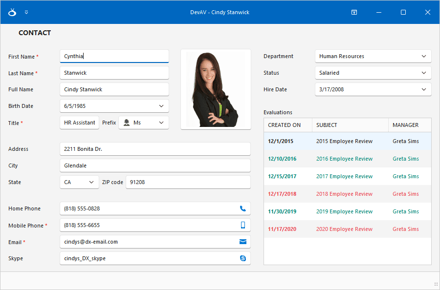 DevExpress WinForms UI Input Controls product image DevExpress WinForms UI Input Controls product image