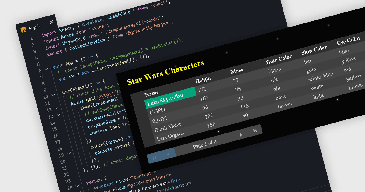 Build a React Grid App with Functional Components