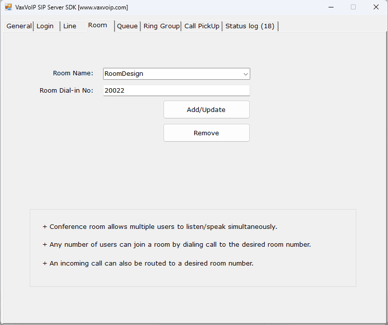 VaxVoIP SIP Server SDK product image