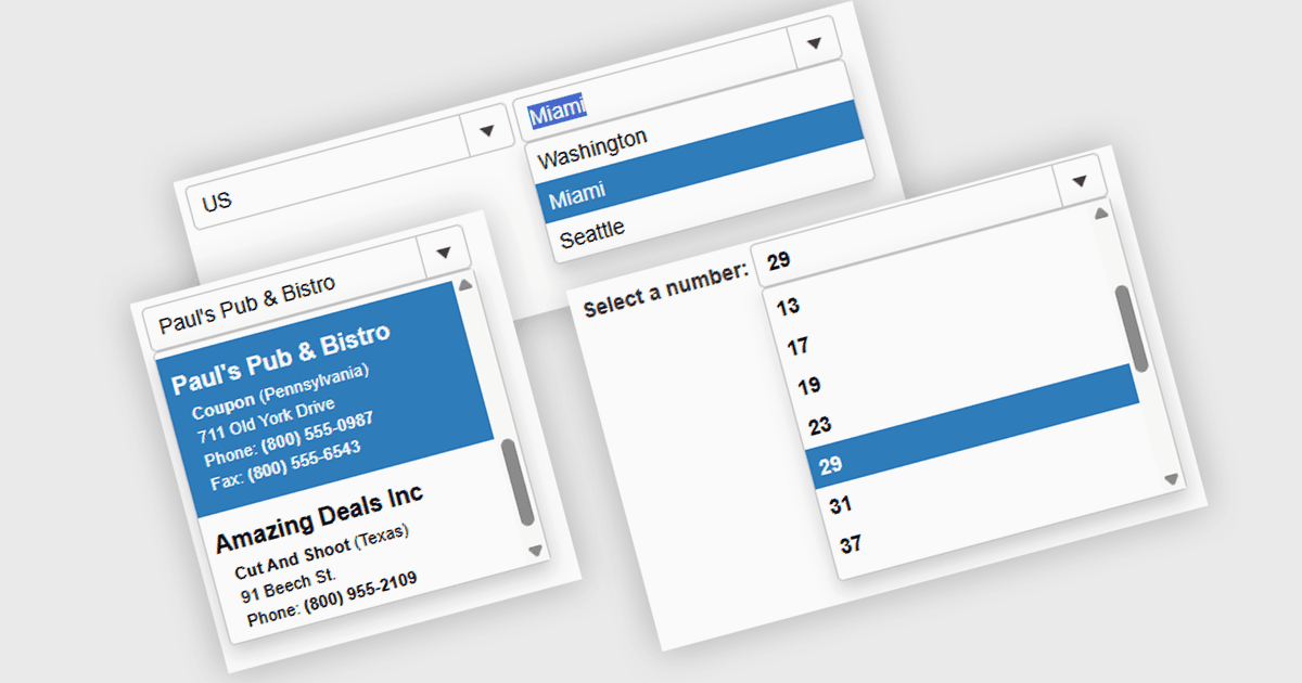 Choose Accurate Values with Combobox Controls