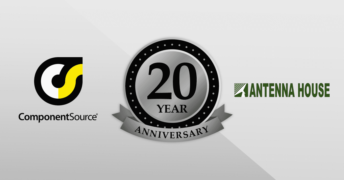 Celebrating 20 Year Partnership with Antenna House