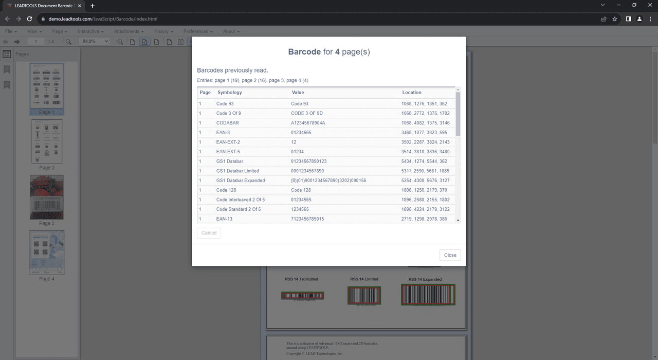 image du produit LEADTOOLS Barcode