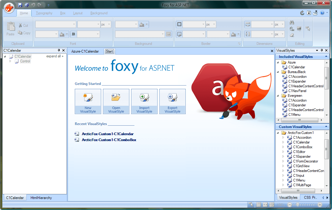 imagem do produto ComponentOne Studio ASP.NET Web Forms Edition