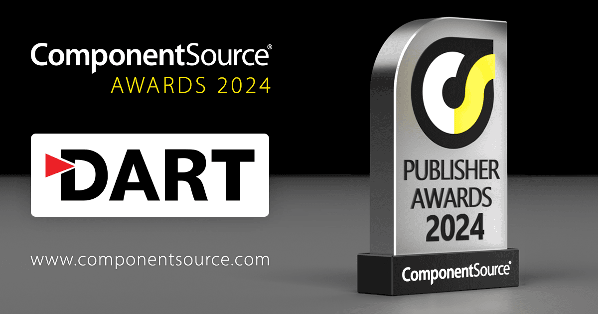 Dart Communications Wins ComponentSource Award