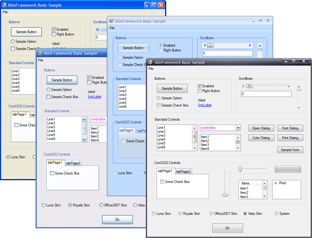 Codejock Skin Framework Visual C++ MFC product image