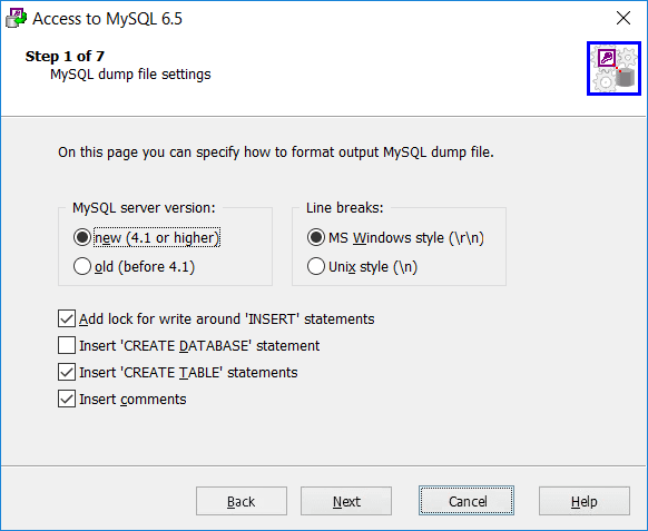 image du produit MySQL Migration Toolkit