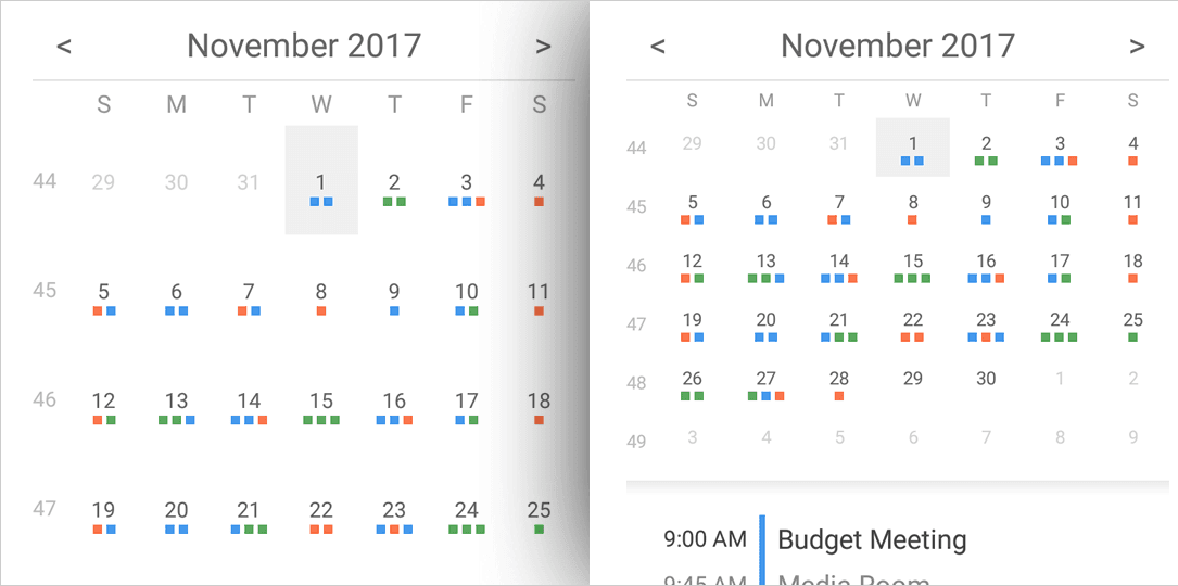 immagine del prodotto Infragistics Ultimate UI for Xamarin Schedule