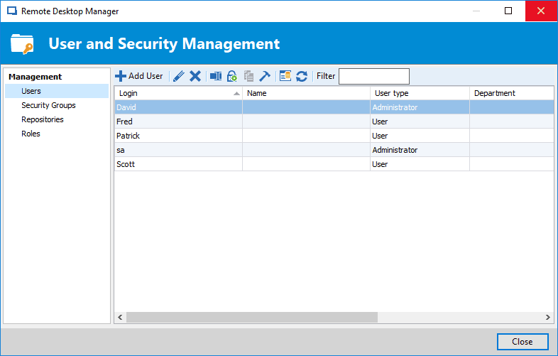 Securely manage your shared accounts and administrative passwords using a granular and effective management system.