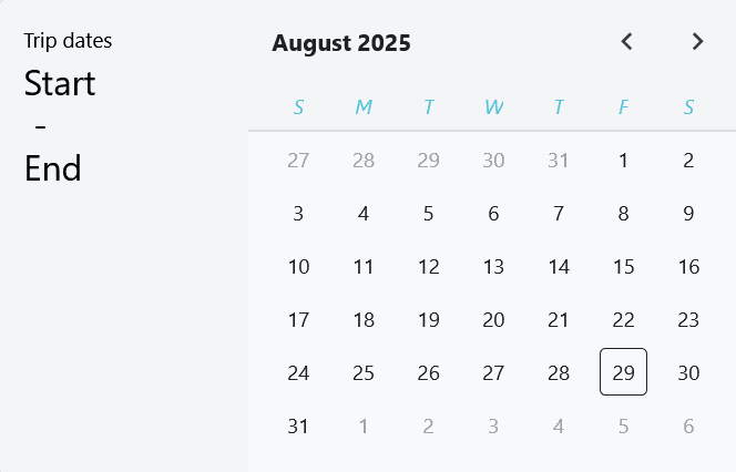 Infragistics Ignite UI for Web Components Calendar product image