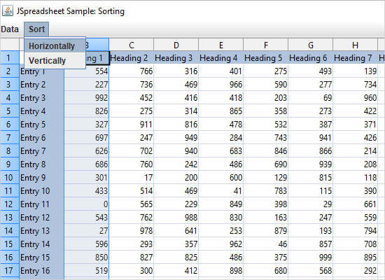 Sorting
