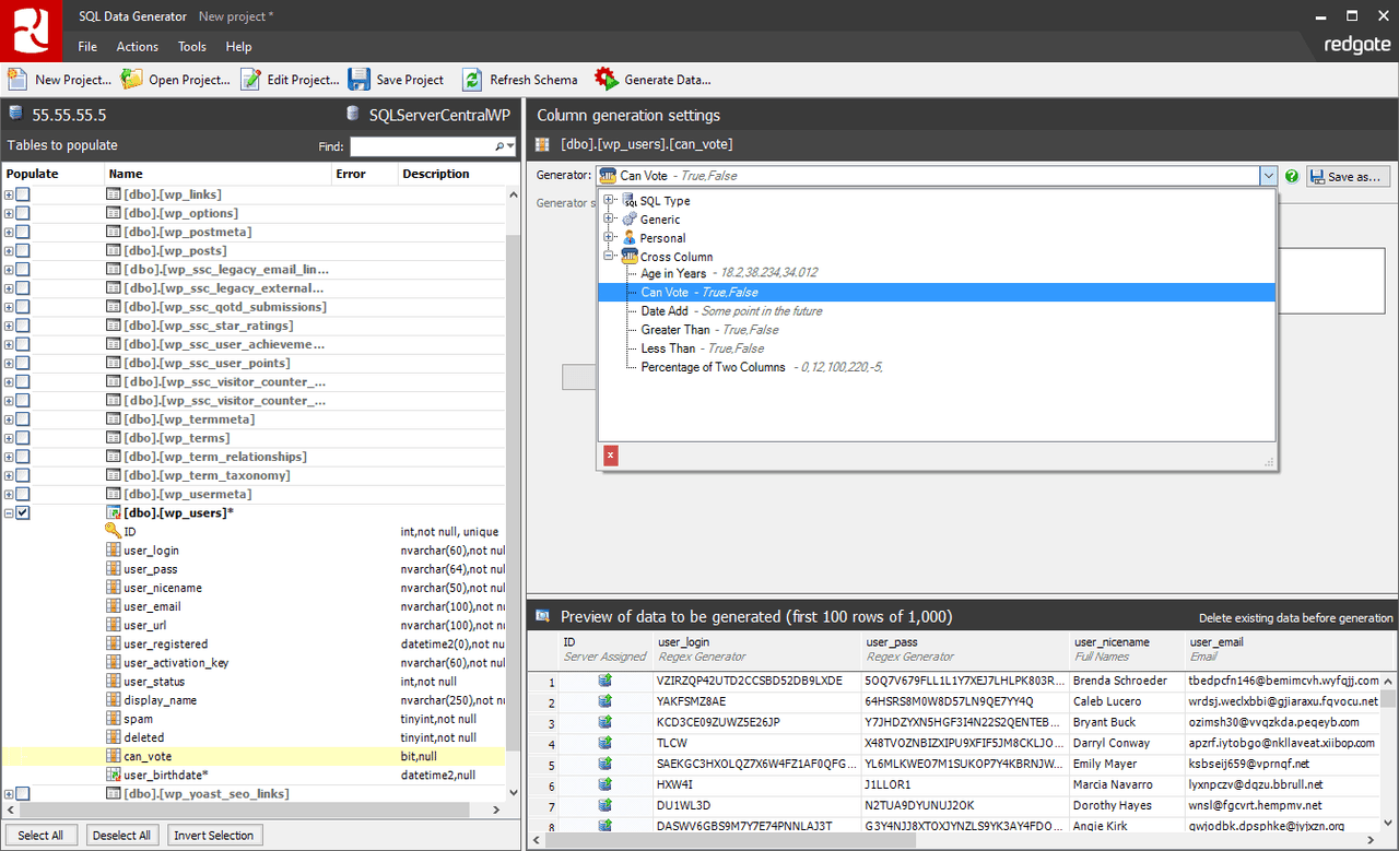 SQL Data Generator product image