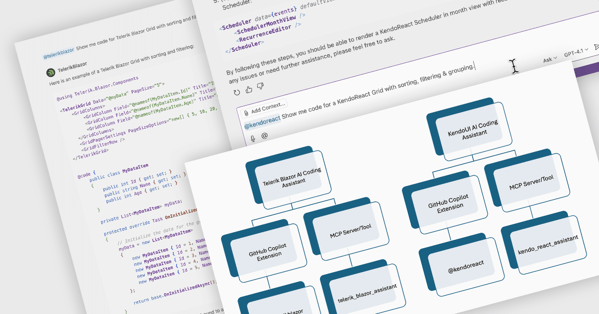 Build Your UI in React and Blazor with AI Assistance