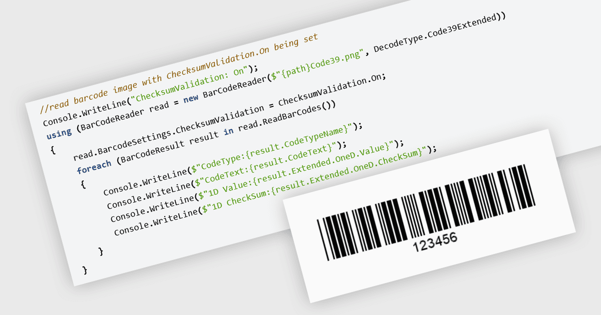 Ensure Data Accuracy When Reading Barcodes