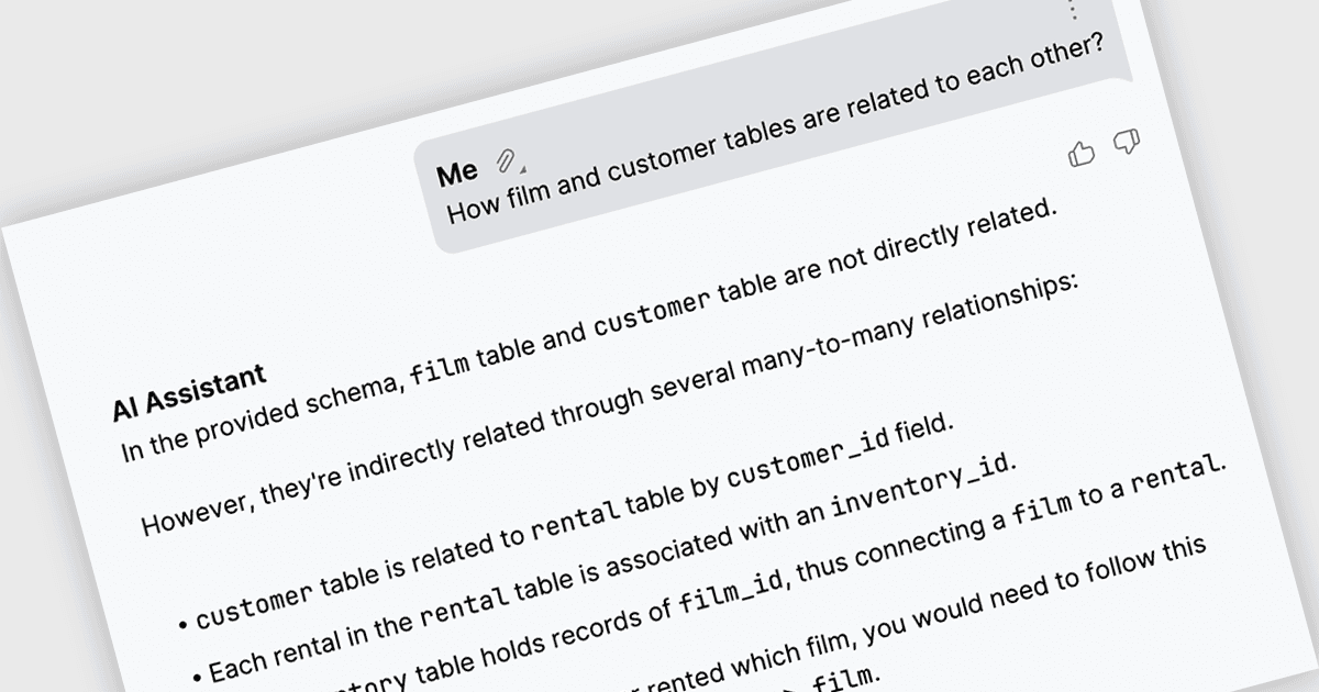 Enhance AI-generated SQL Queries with Schema Info
