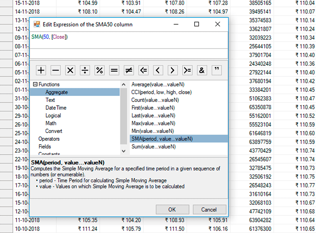ComponentOne WPF Expression Editor product image