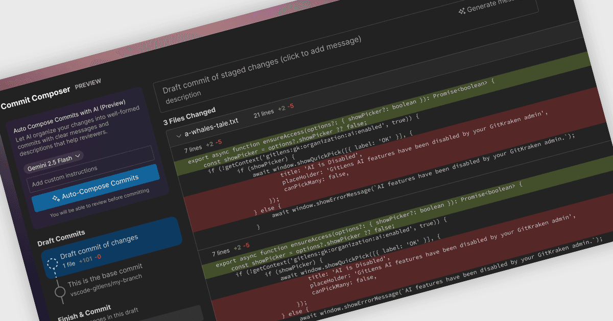 Écrire de meilleurs commits avec une assistance IA