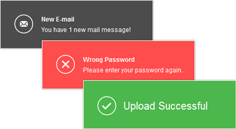 Kendo UI jQuery UI Notification Controls product image Kendo UI jQuery UI Notification Controls product image