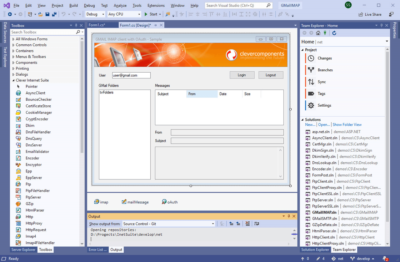 Add instant SSL/TLS security to your Internet applications and implement many useful Internet related features.