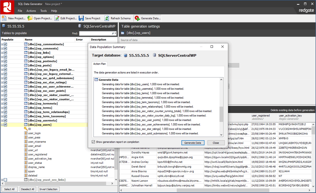 SQL Data Generator product image