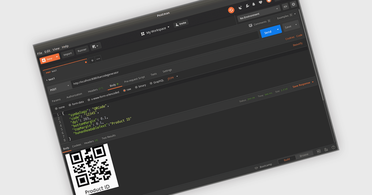 Esegui il rendering dei dati leggibili dall’uomo con i simboli del codice a barre