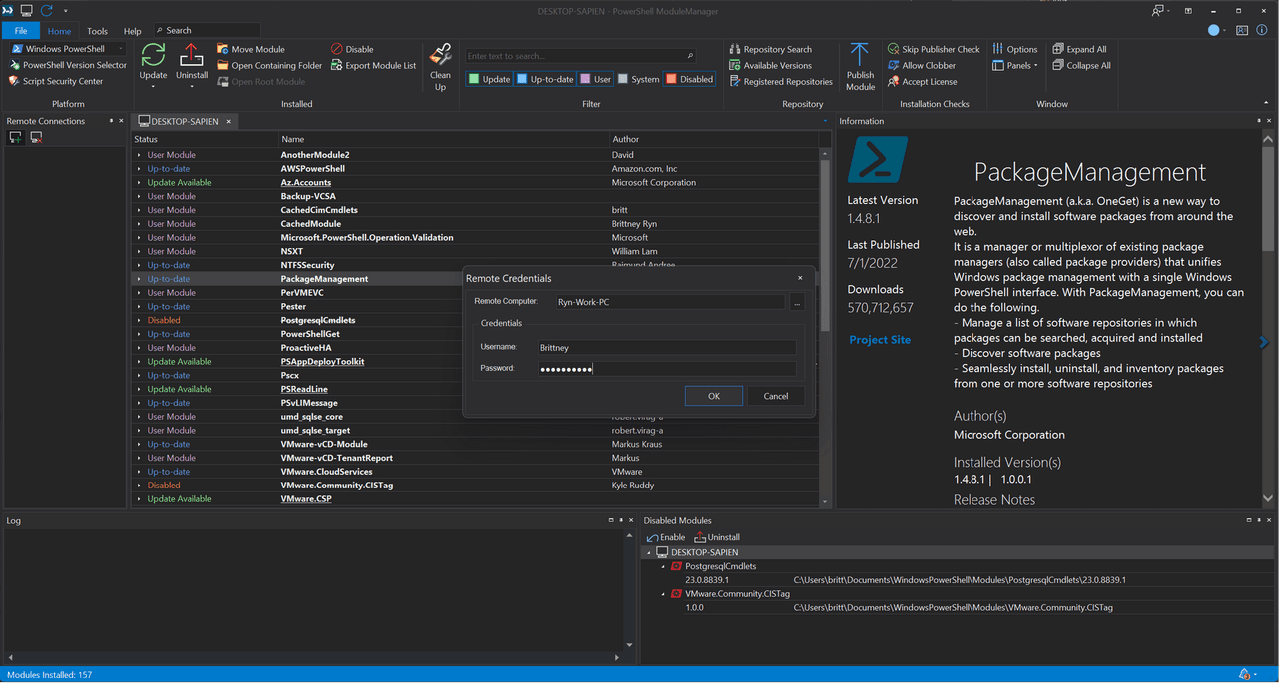 immagine del prodotto PowerShell ModuleManager