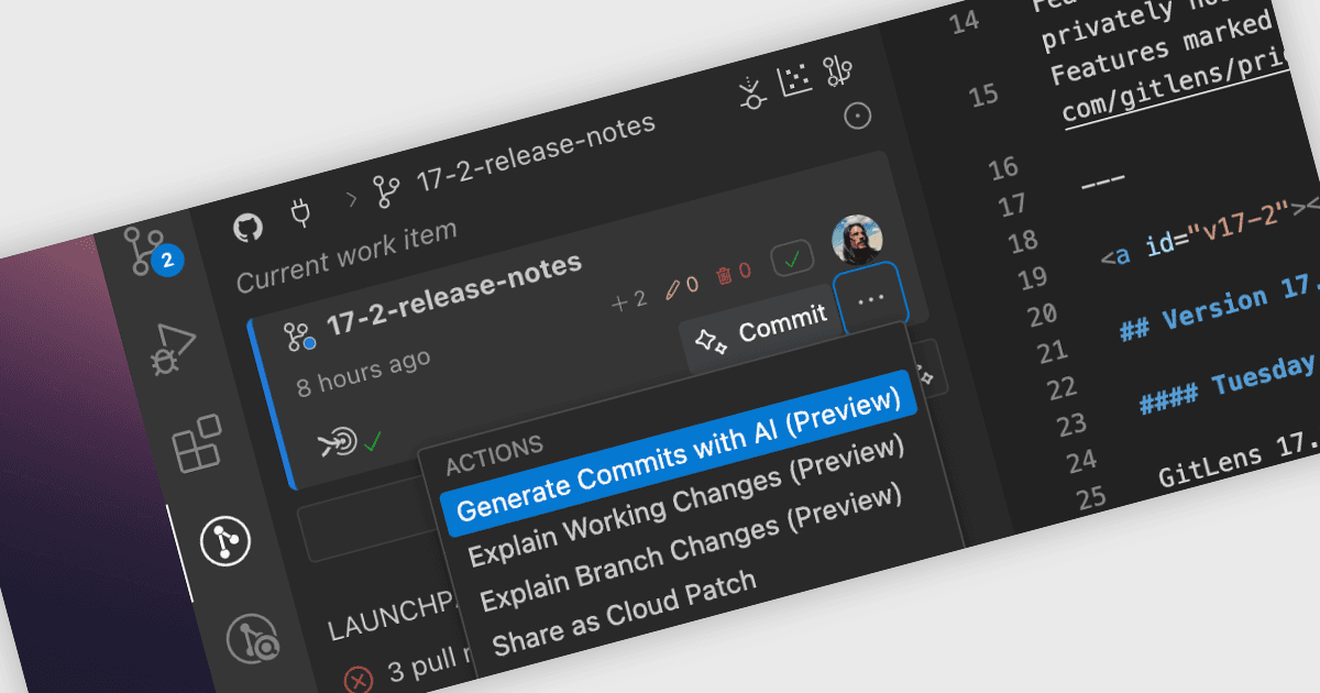 Auto-Generate and Rebase Commits Using AI
