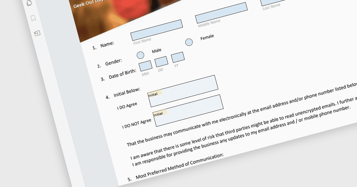 View, Complete, and Modify Forms in PDFs