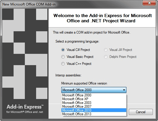 imagen del producto Add-in Express for Microsoft Office and .net
