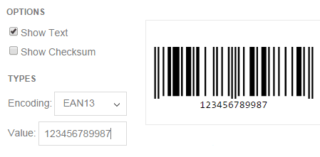 immagine del prodotto Telerik UI for ASP.NET Core Barcode