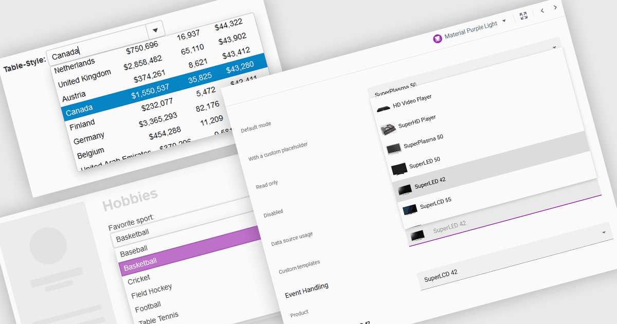 Enable Fast User Selection For Efficient Data Entry