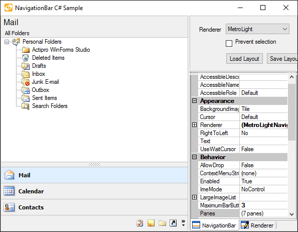imagen del producto Actipro Navigation for WinForms
