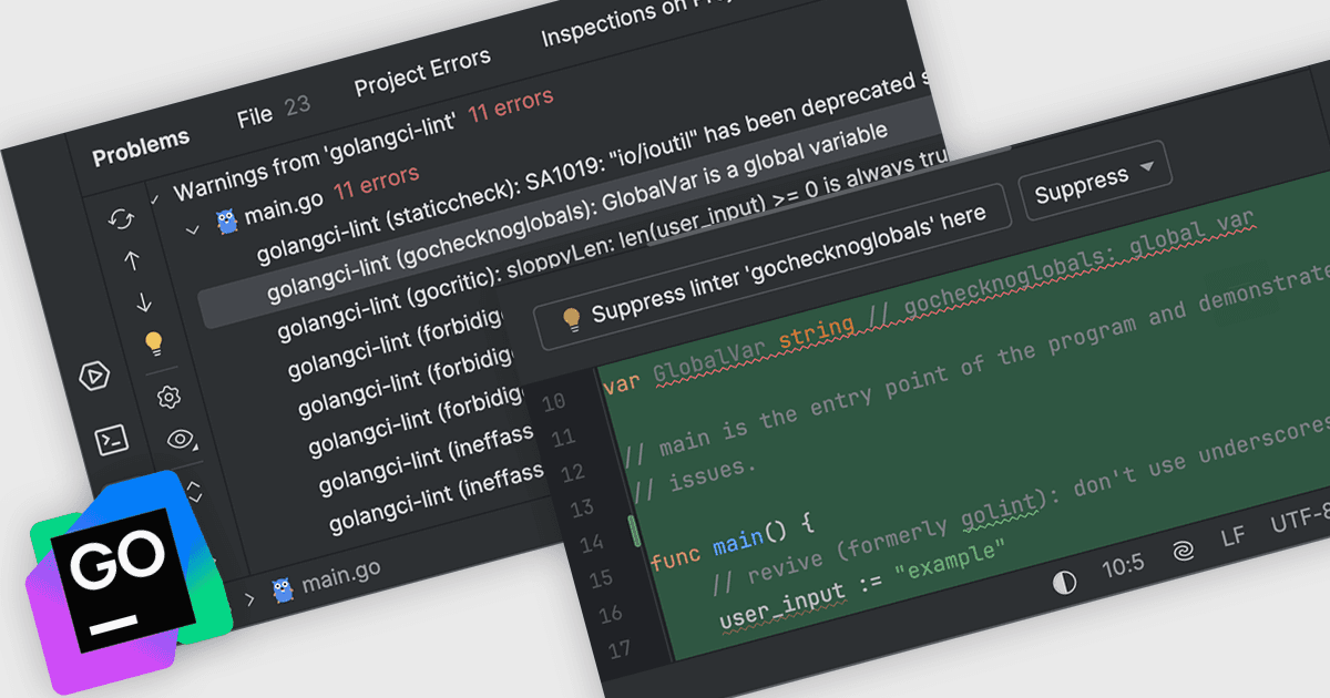 Add Real-time Code Checks with Linter Support