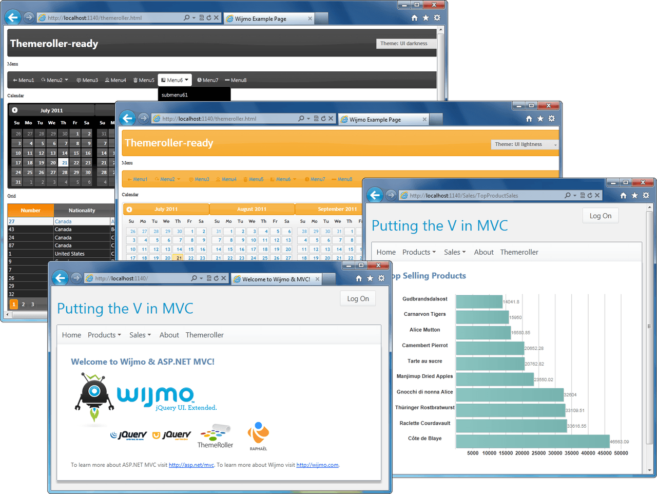 ComponentOne add new Studio for MVC