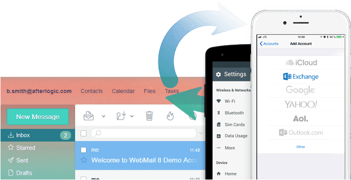 Brings ActiveSync support to WebMail Pro.