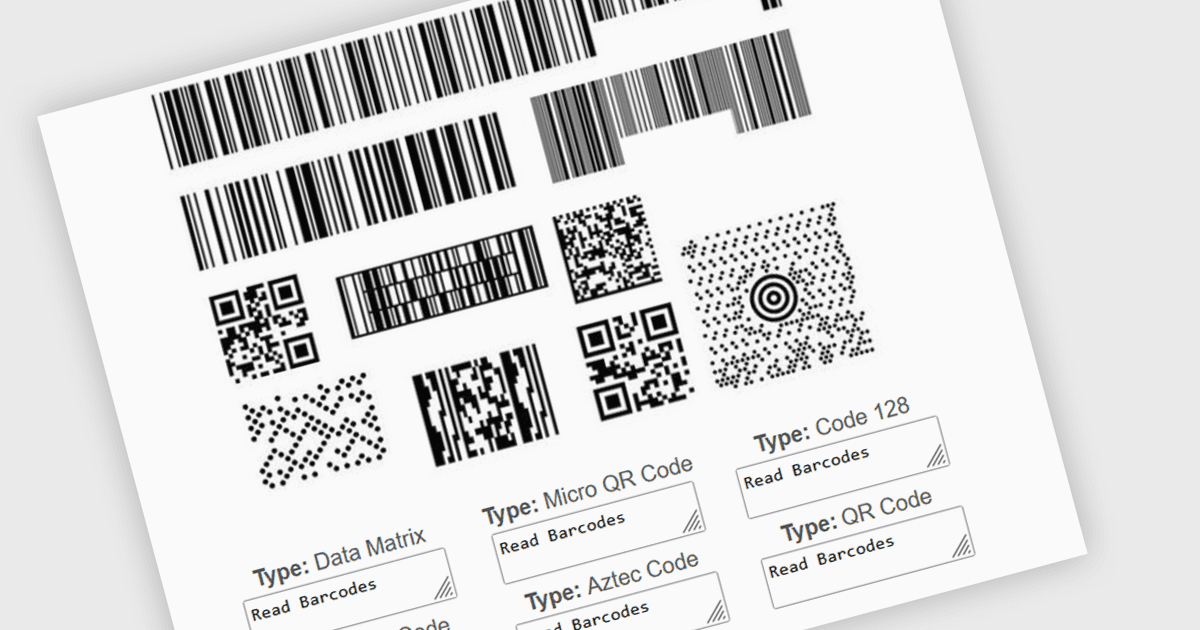 Simultaneously Scan and Process Multiple Barcodes