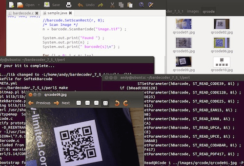 Reads barcodes from image files.