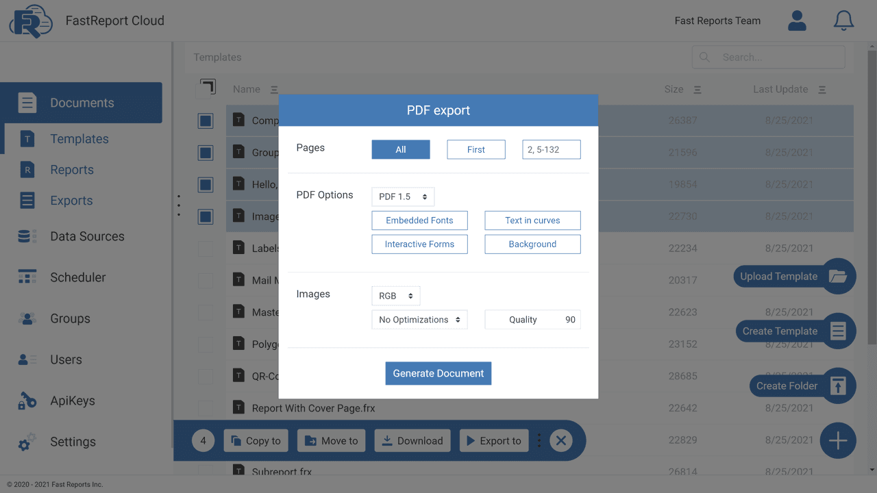 immagine del prodotto FastReport Cloud