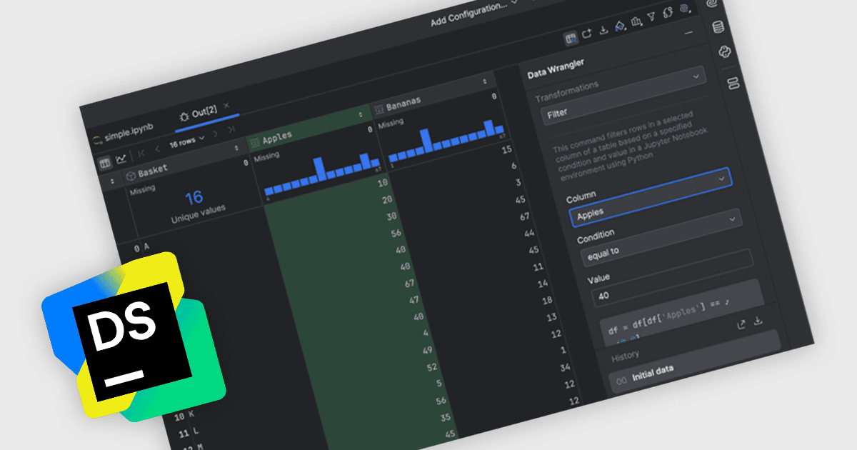 Prepare Cleaner Datasets with Filtering Features