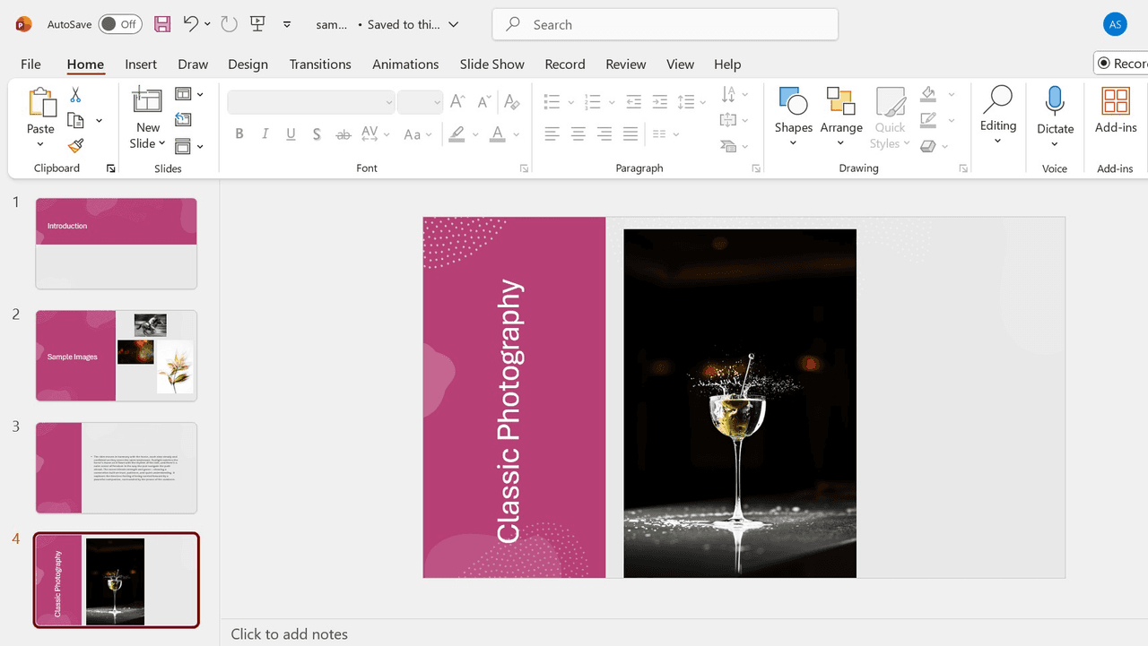 Replace Image on a PowerPoint slide (After Replacement)
