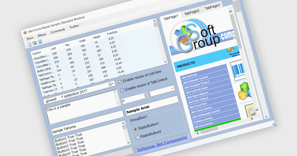 .Net Forms Resize Ajoute la Prise en Charge de .NET 10