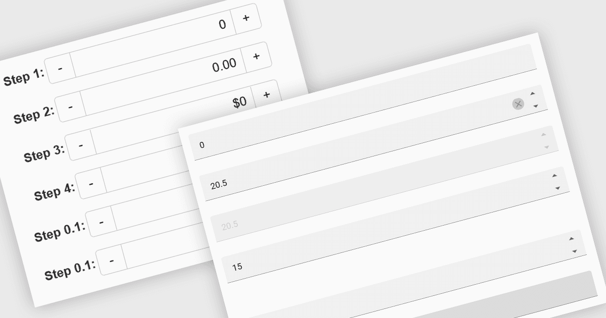 Refine Numeric Input with Precision Controls