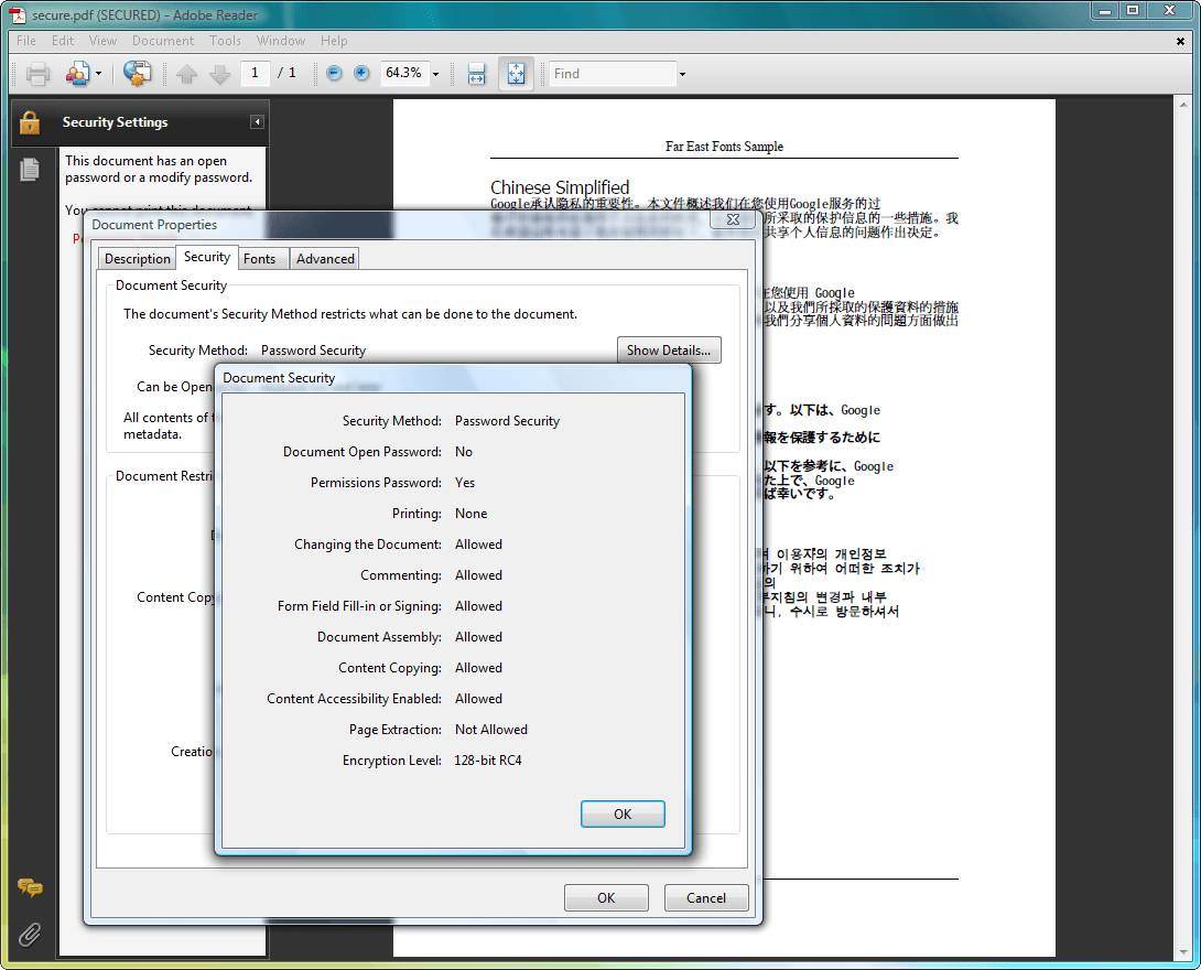 ExpertPDF Pdf Security now available