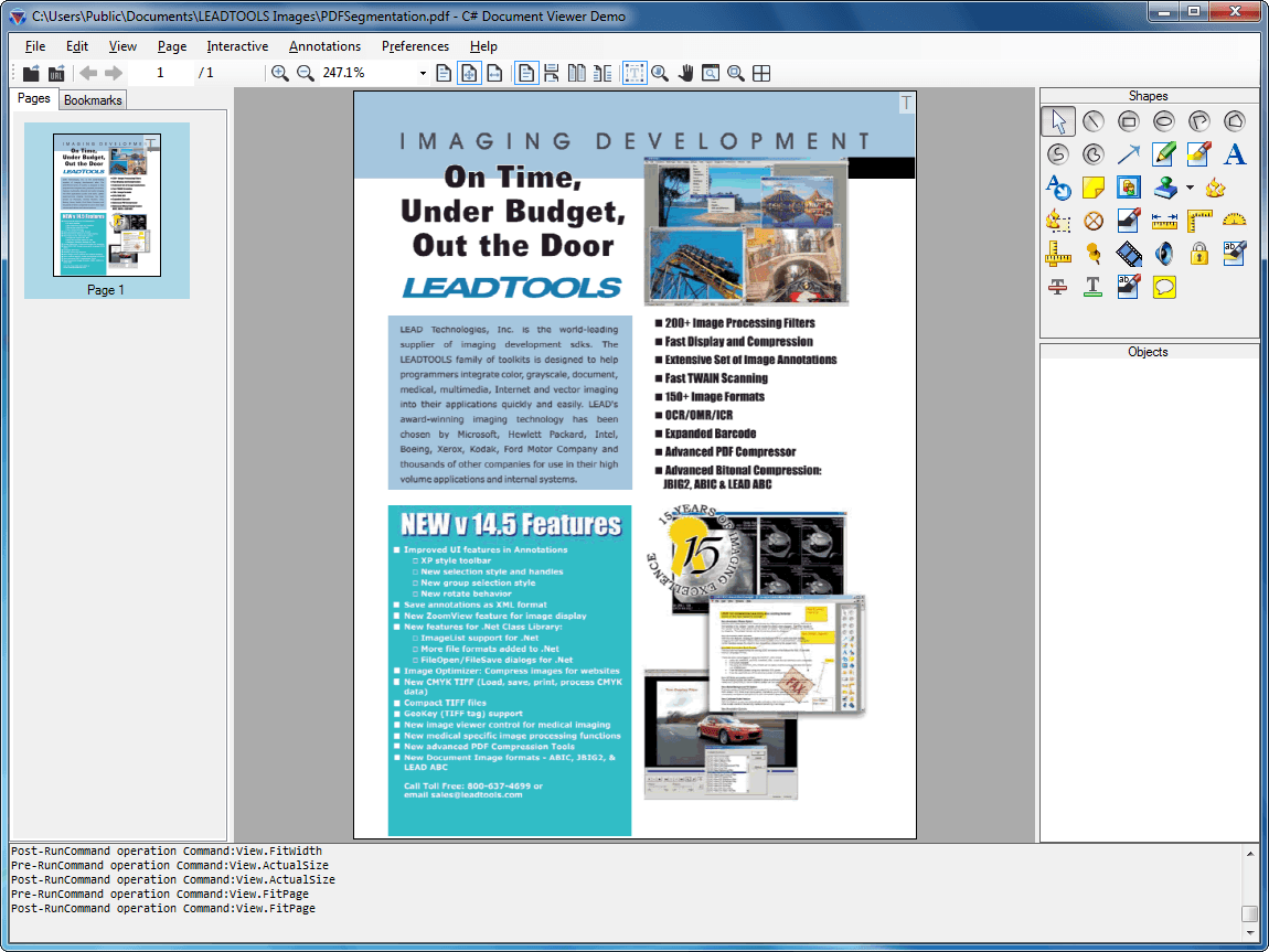 Read, merge, split, and convert PDF files.