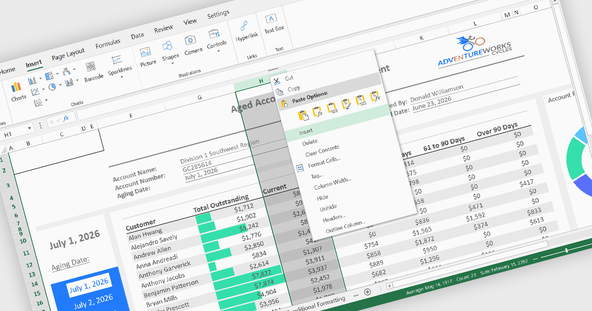Add Spreadsheet Columns Without Disrupting Data