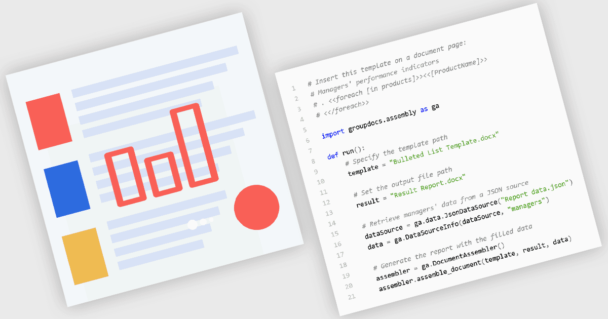 Automate Document Creation from Live Data