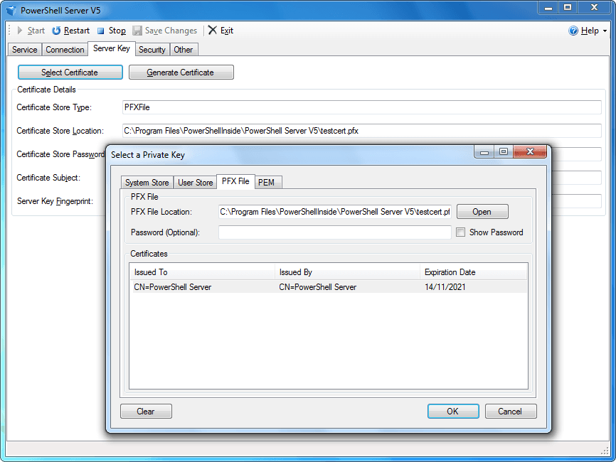 PowerShell Server released
