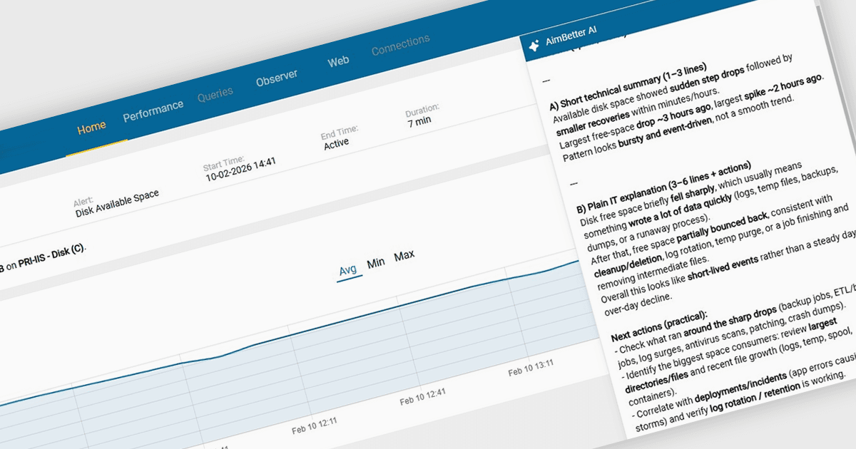 Enhance Database Alerts with AI Insights