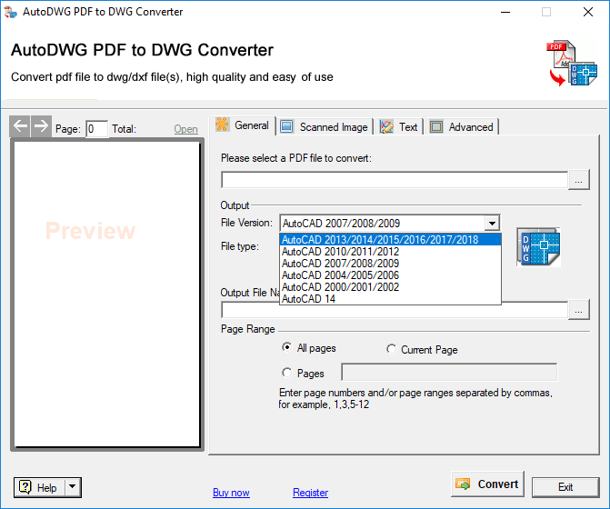 immagine del prodotto PDF to DWG Converter
